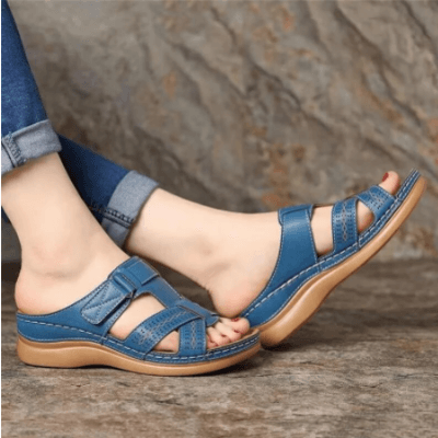 Comfort Leather Sandals | Adjustable Straps Sandals