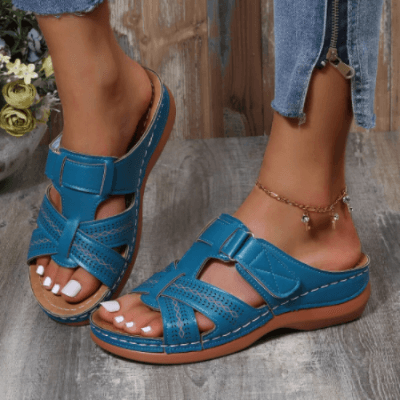 Comfort Leather Sandals | Adjustable Straps Sandals