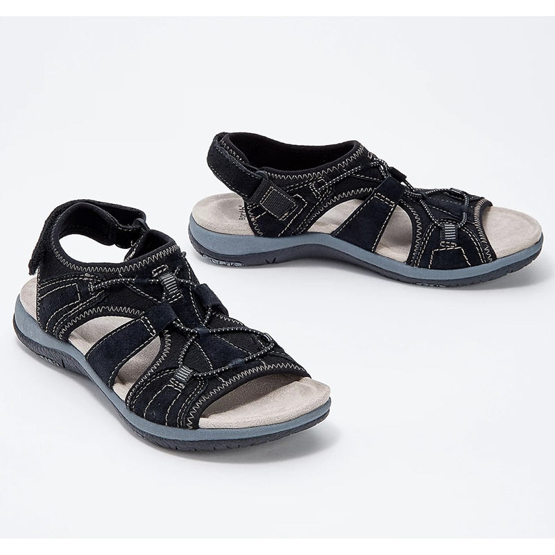 ComfortFlex Multi-Strap Sandals | All-Day Support & Style