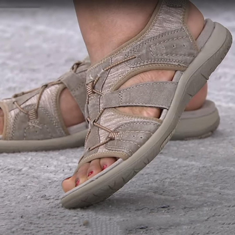 ComfortFlex Multi-Strap Sandals | All-Day Support & Style