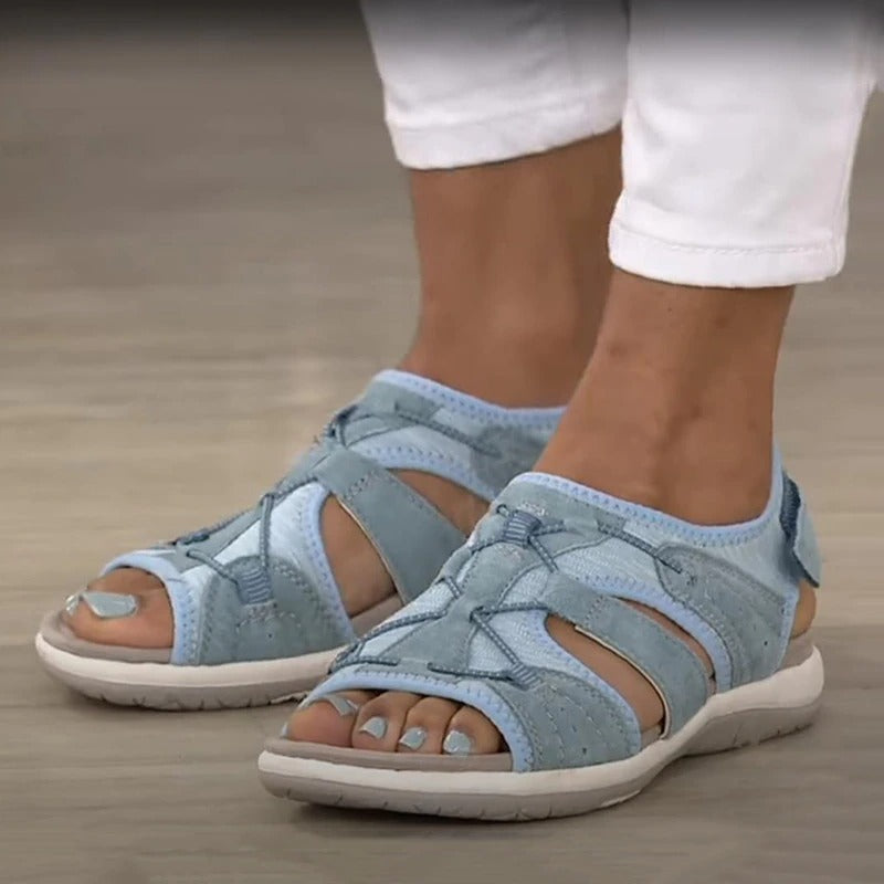 ComfortFlex Multi-Strap Sandals | All-Day Support & Style