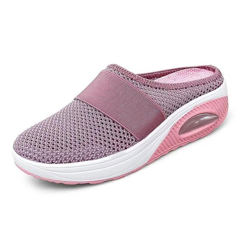 ComfortFlex Slip-On Sneakers | Breathable Mesh Slip-On Shoes with Arch Support
