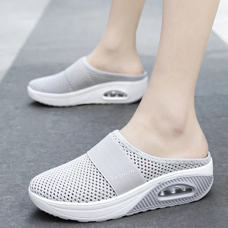 ComfortFlex Slip-On Sneakers | Breathable Mesh Slip-On Shoes with Arch Support