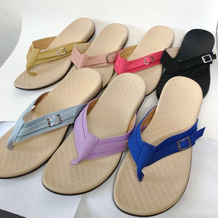 ComfortStride Sandals | Adjustable & Stylish Minimalist Footwear