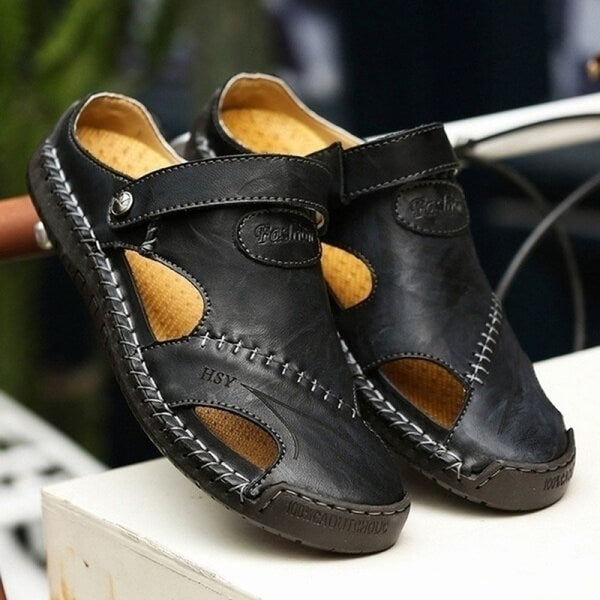Comfortable Leather Sandals | Breathable & Stylish