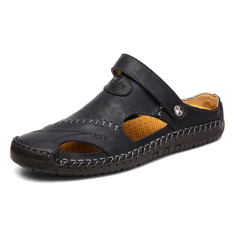 Comfortable Leather Sandals | Breathable & Stylish
