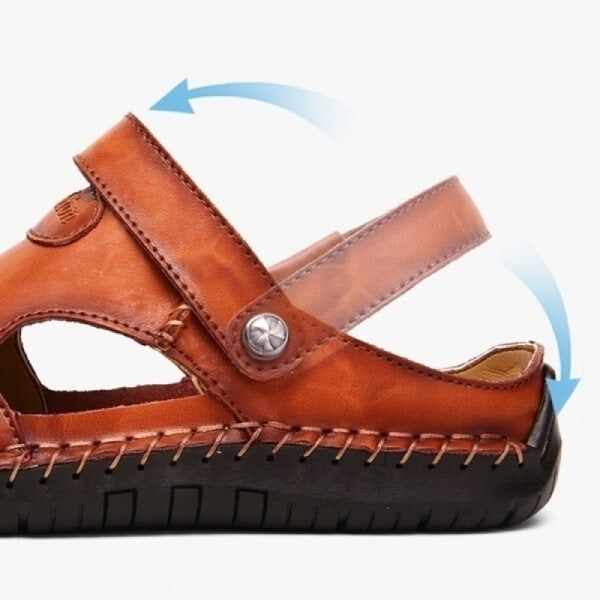 Comfortable Leather Sandals | Breathable & Stylish