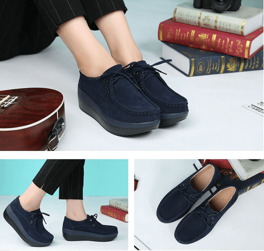 ComfyLift Casual Platform Shoes | Elevate Every Step with Comfortable Platform Sneakers