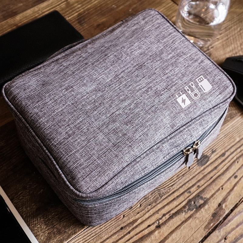 Compact Electronics Organizer Bag | Versatile Tech Storage Solution