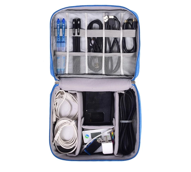 Compact Electronics Organizer Bag | Versatile Tech Storage Solution