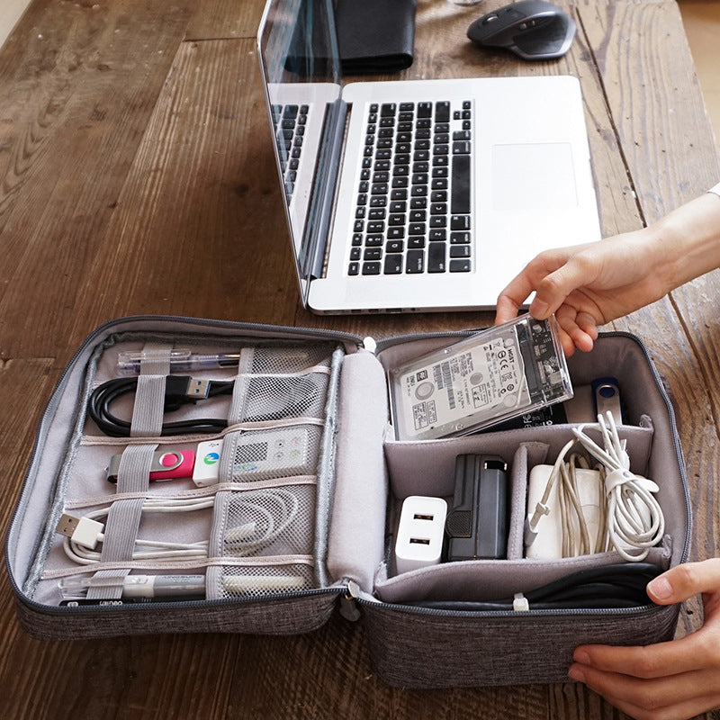 Compact Electronics Organizer Bag | Versatile Tech Storage Solution
