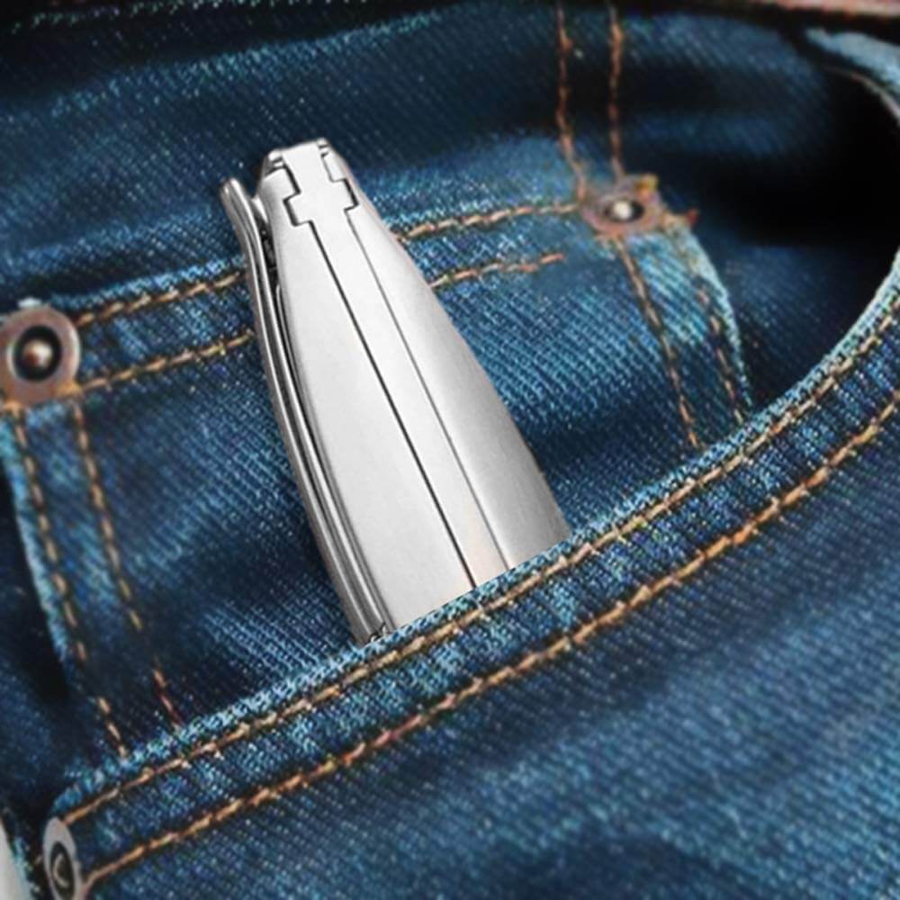 Compact Folding Nose Clip Glasses | Ultra-Portable Vision Aid