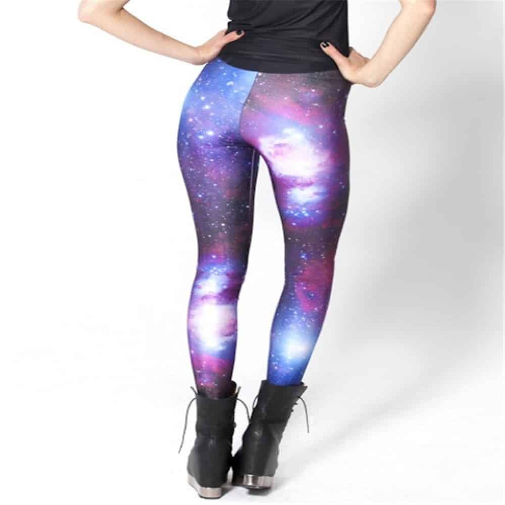 Cosmic Wonder Active Leggings | Galactic Print Leggings