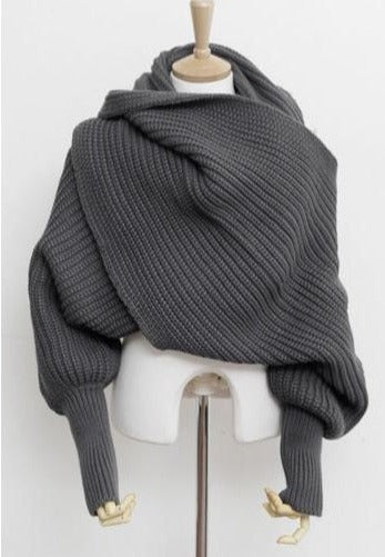 Cozy Chic Knitted Shawl | Versatile Wrap