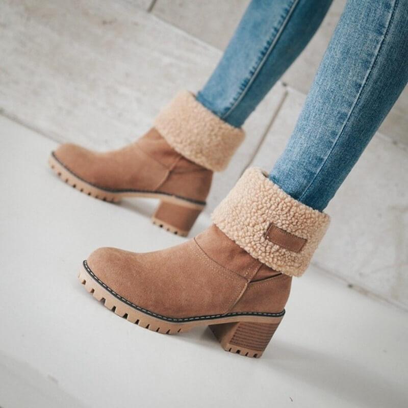 Cozy Chic Winter Boots | Luxe Shearling Lining