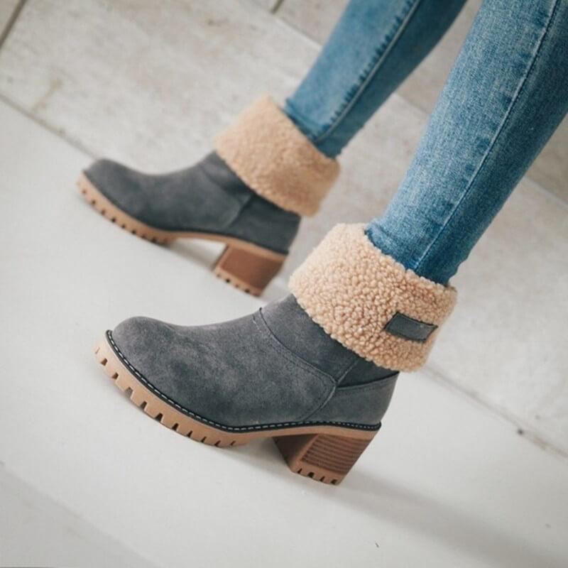 Cozy Chic Winter Boots | Luxe Shearling Lining