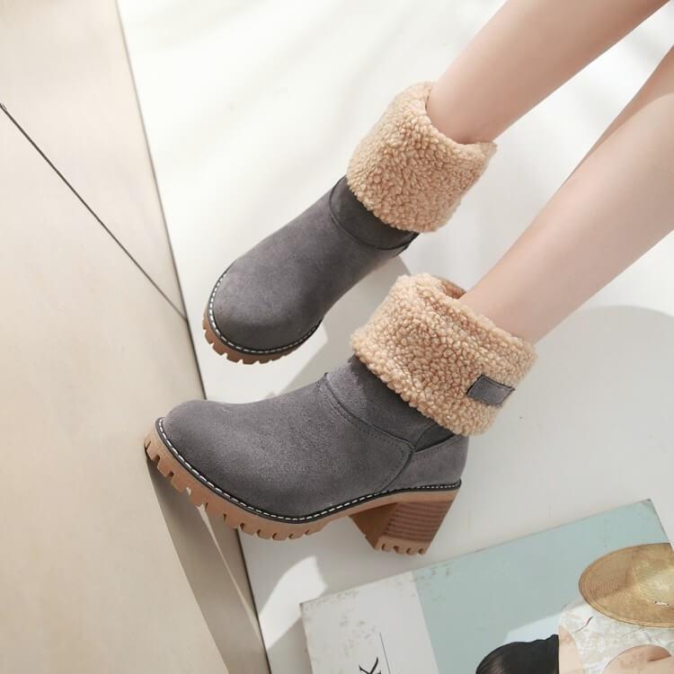 Cozy Chic Winter Boots | Luxe Shearling Lining