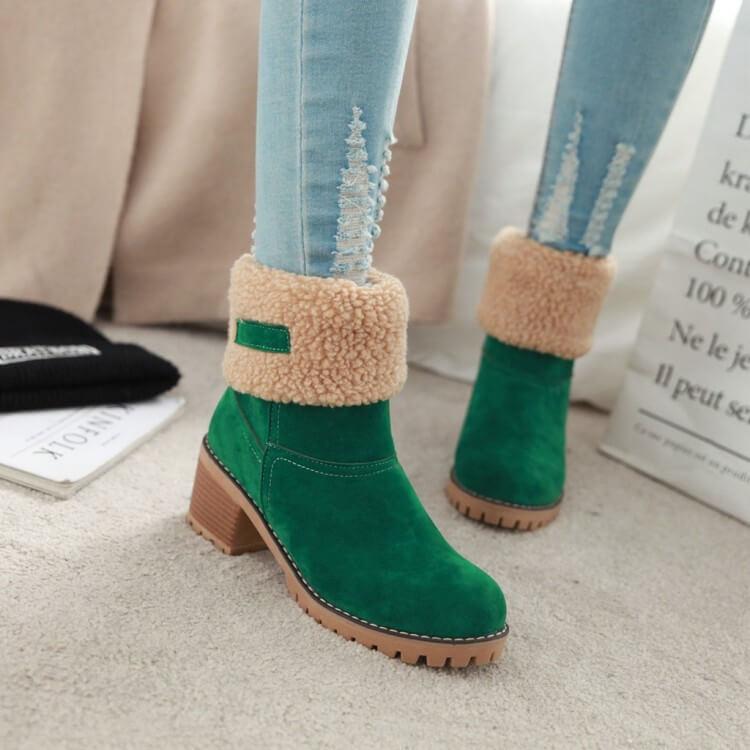 Cozy Chic Winter Boots | Luxe Shearling Lining