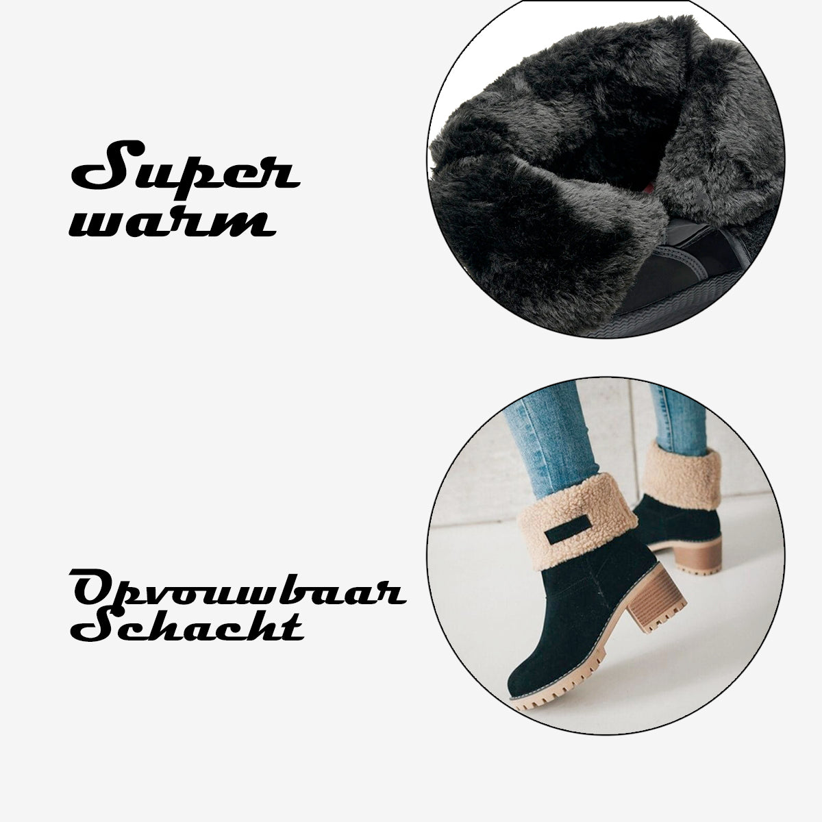 Cozy Chic Winter Boots | Luxe Shearling Lining