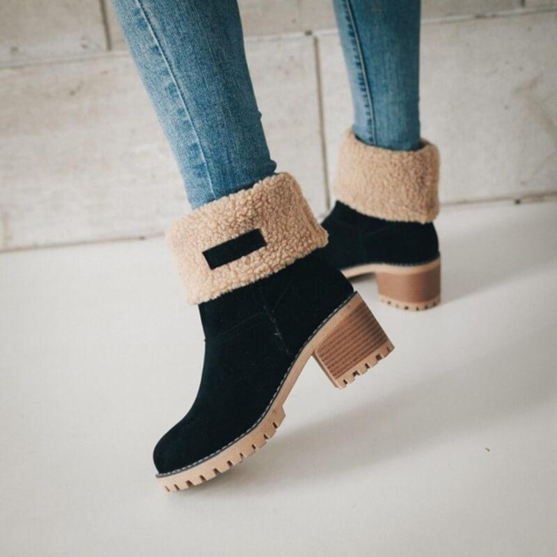 Cozy Chic Winter Boots | Luxe Shearling Lining