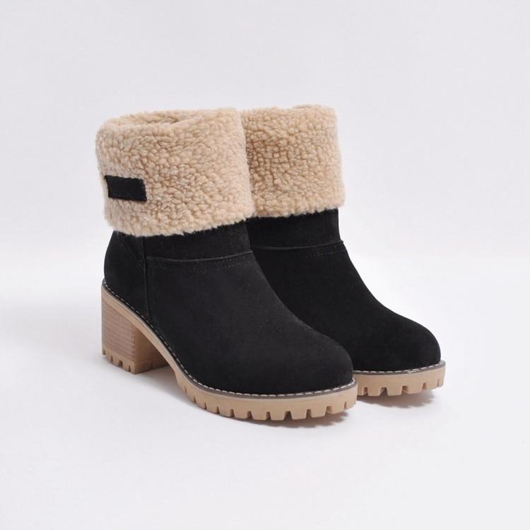 Cozy Chic Winter Boots | Luxe Shearling Lining