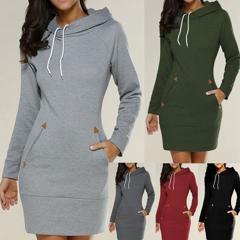 Cozy Hoodie Dress | Chic | Comfortable & Versatile