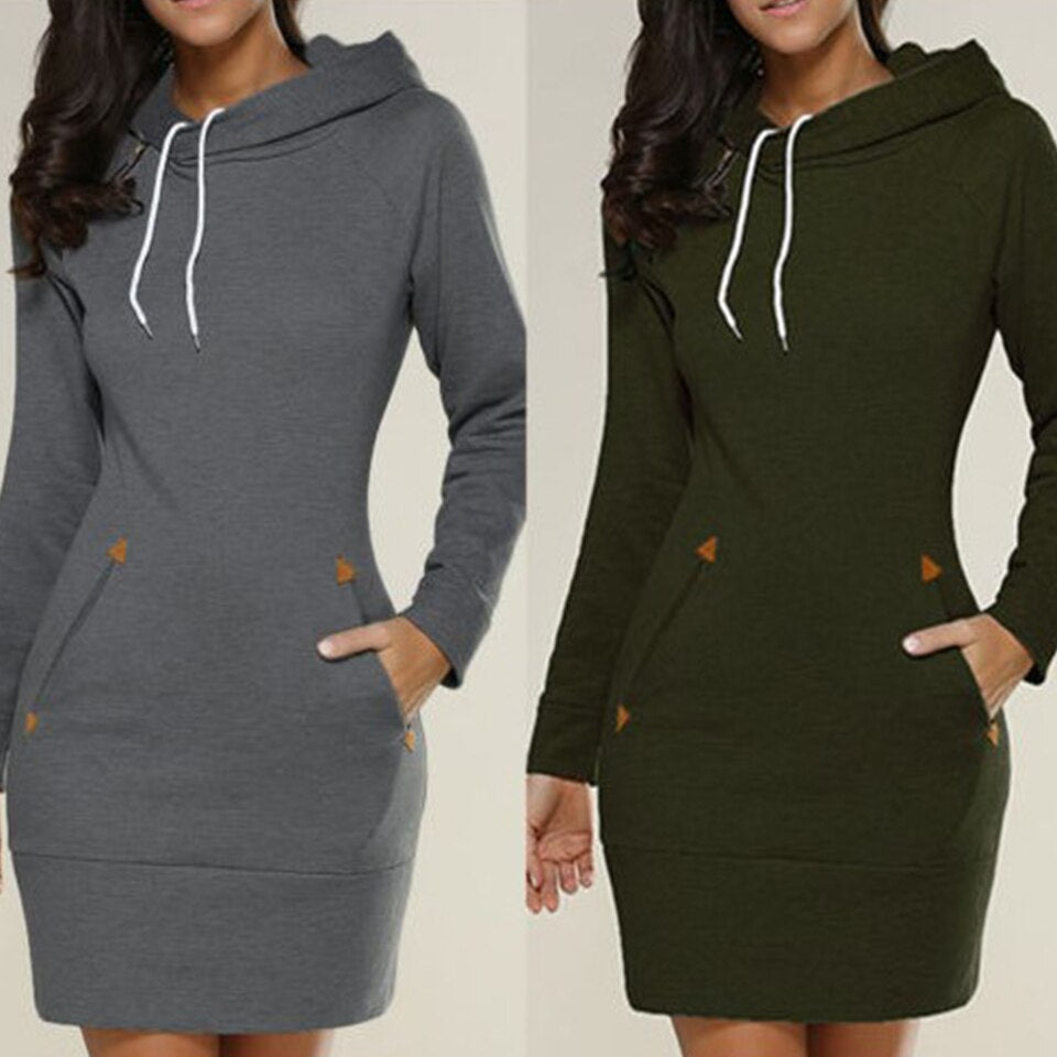 Cozy Hoodie Dress | Chic | Comfortable & Versatile