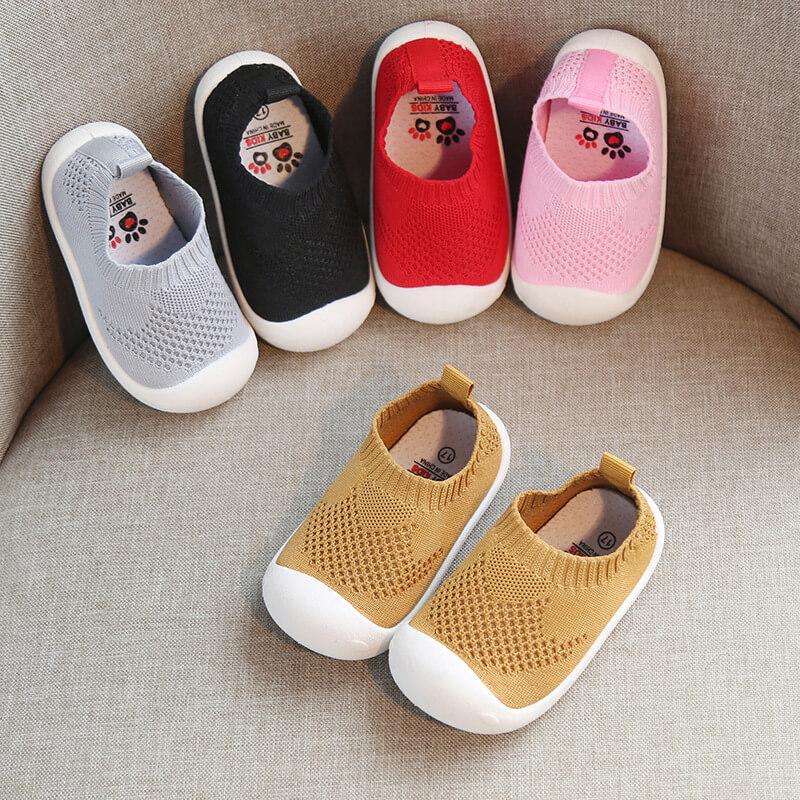 Cozy Knit Slip-On Kids Shoes | Flexible Sole & Breathable Comfort