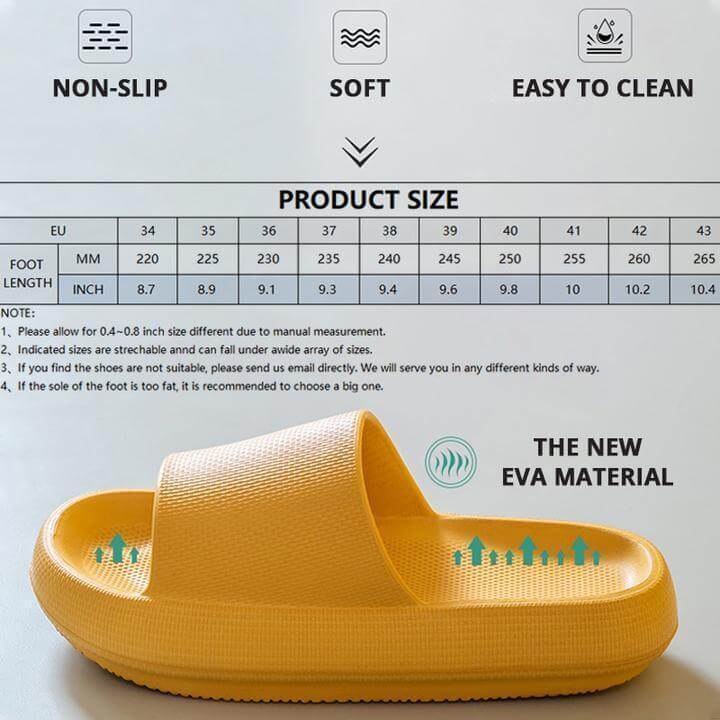 CozyCloud Slide Sandals | Ergonomic Comfort and Ultimate Relaxation Footwear