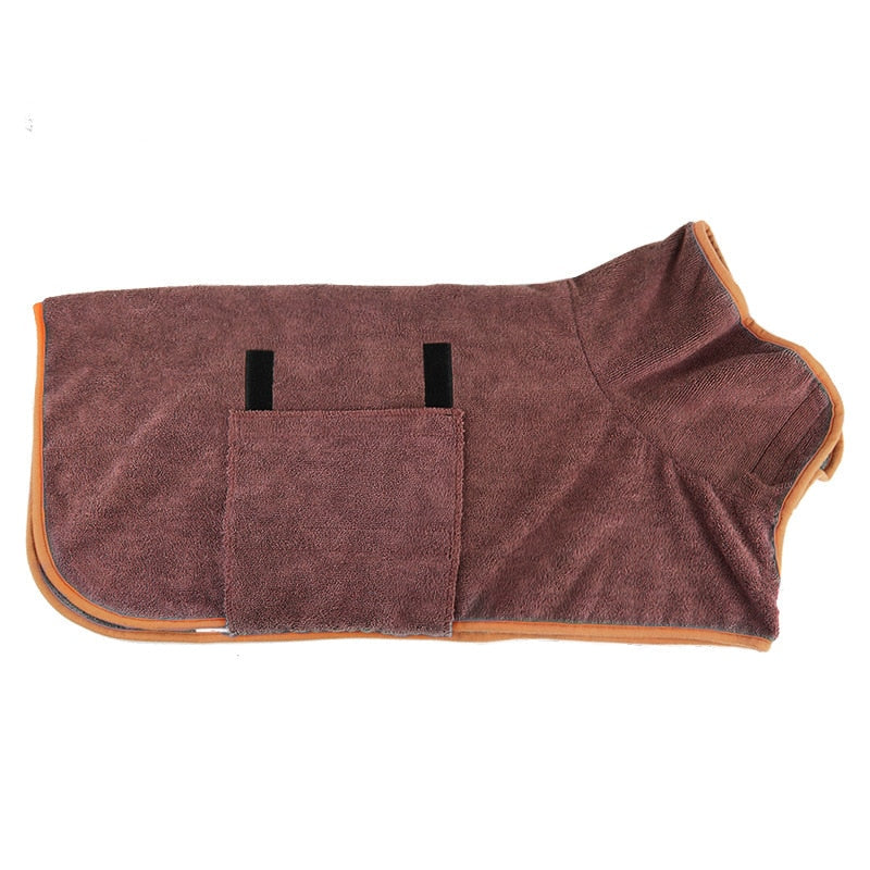 CozyPet Dog Bathrobe | Quick-Dry Luxury Pet Robe
