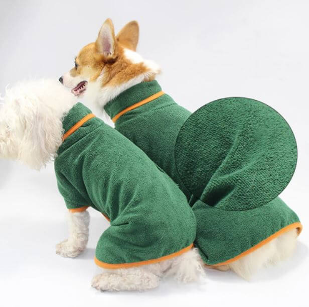 CozyPet Dog Bathrobe | Quick-Dry Luxury Pet Robe