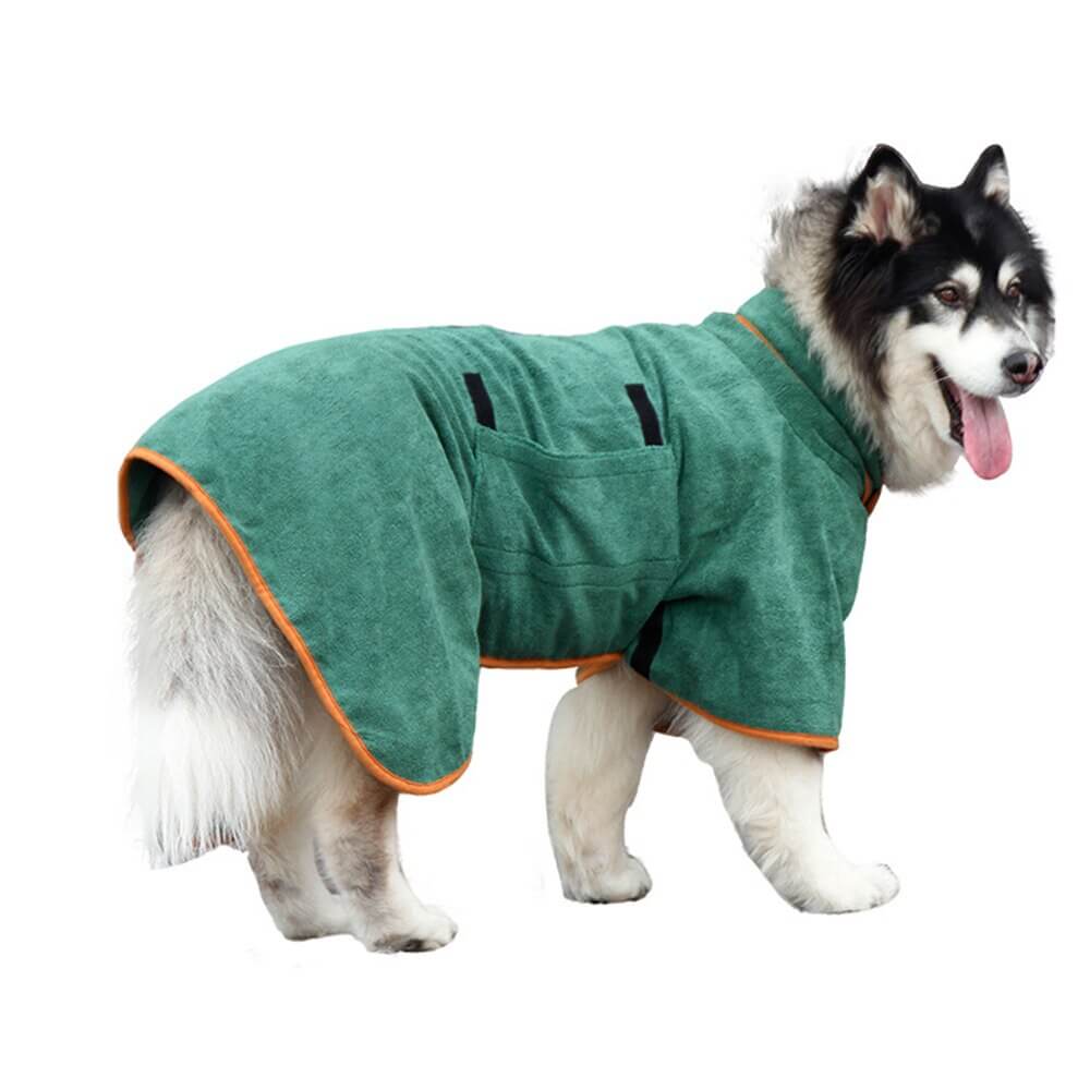 CozyPet Dog Bathrobe | Quick-Dry Luxury Pet Robe