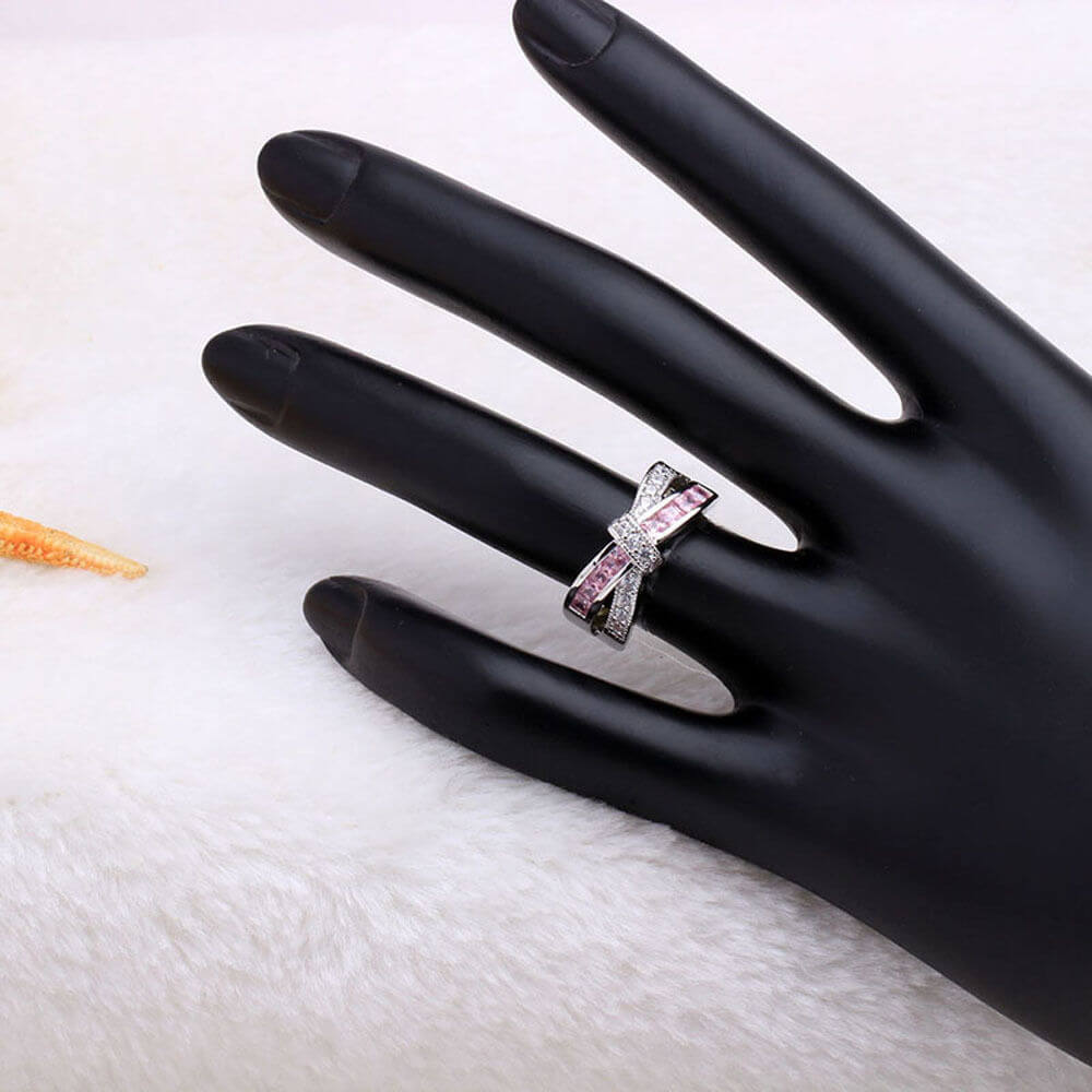 Crystal Elegance Ring | Multi-Color Glamour Gemstone