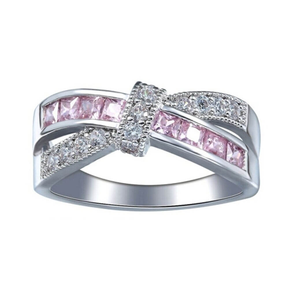 Crystal Elegance Ring | Multi-Color Glamour Gemstone