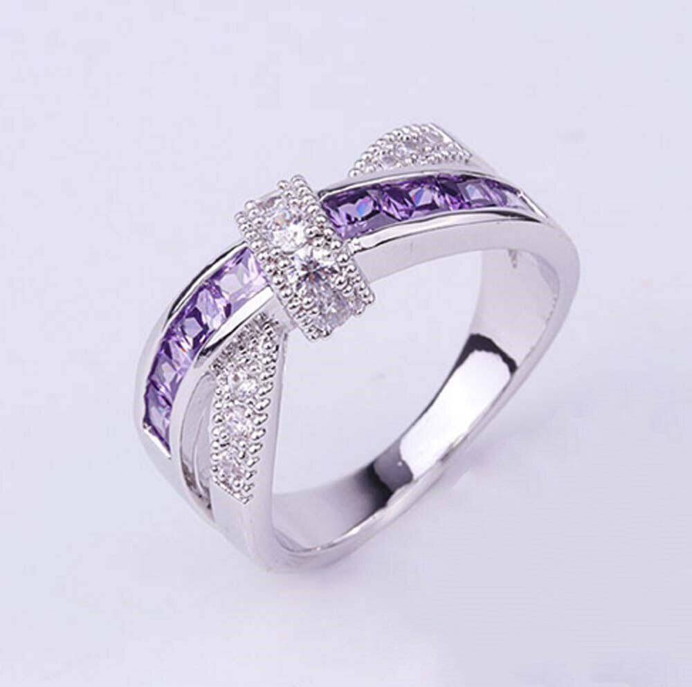 Crystal Elegance Ring | Multi-Color Glamour Gemstone