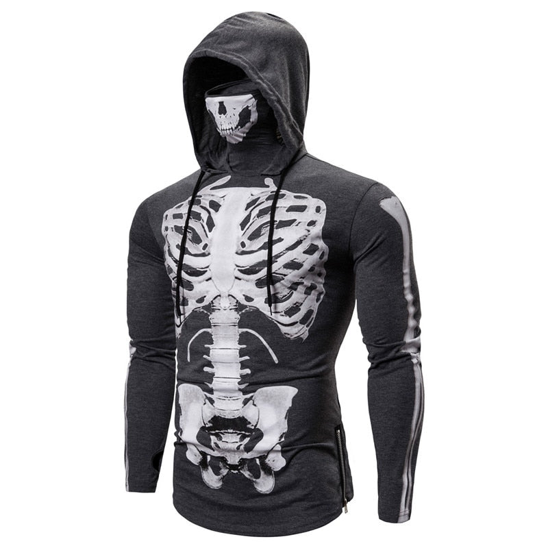 Cyberpunk Hooded Shirt | Futuristic Style Clothing
