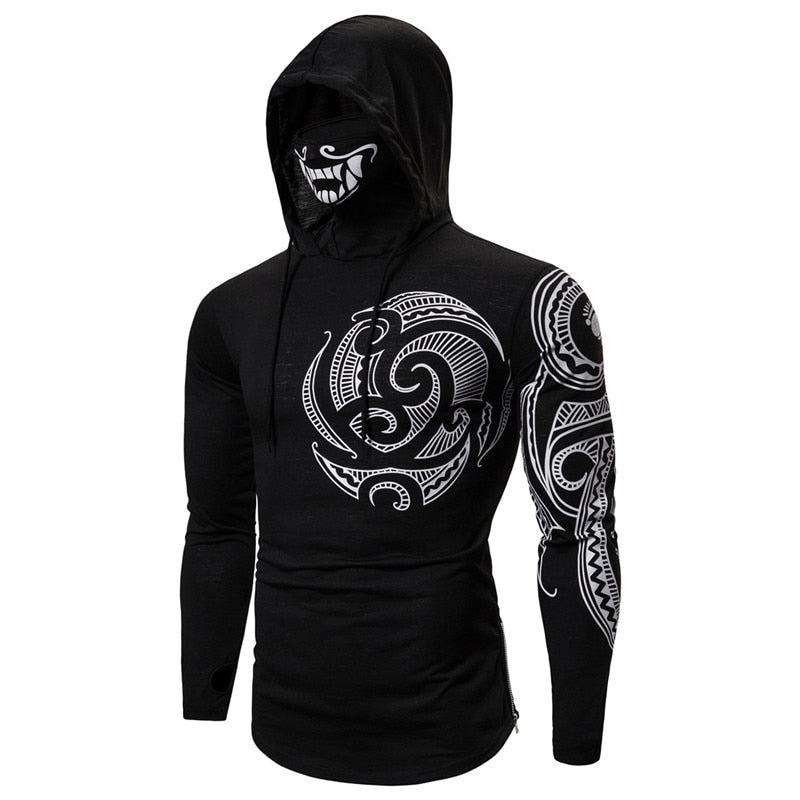 Cyberpunk Hooded Shirt | Futuristic Style Clothing