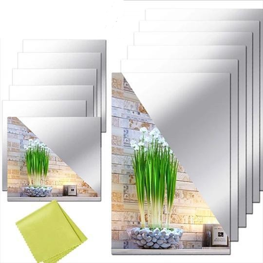 DIY Mirror Wall Stickers | Customizable Mirror Design