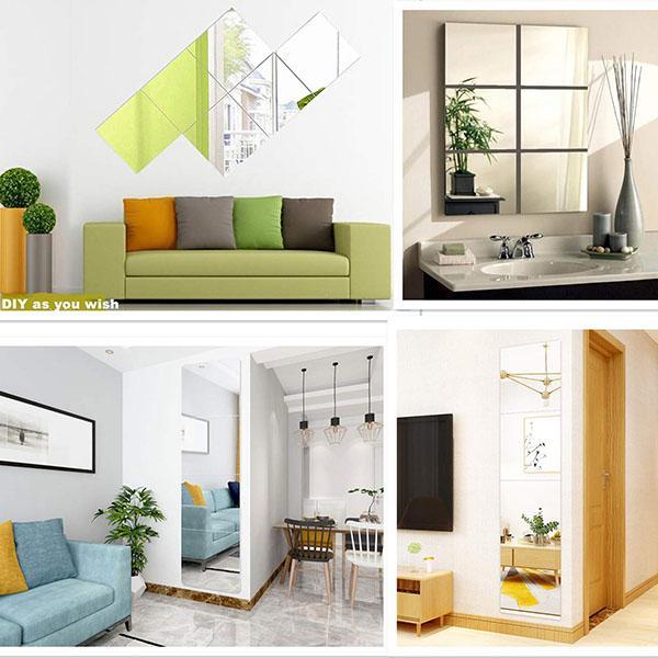 DIY Mirror Wall Stickers | Customizable Mirror Design