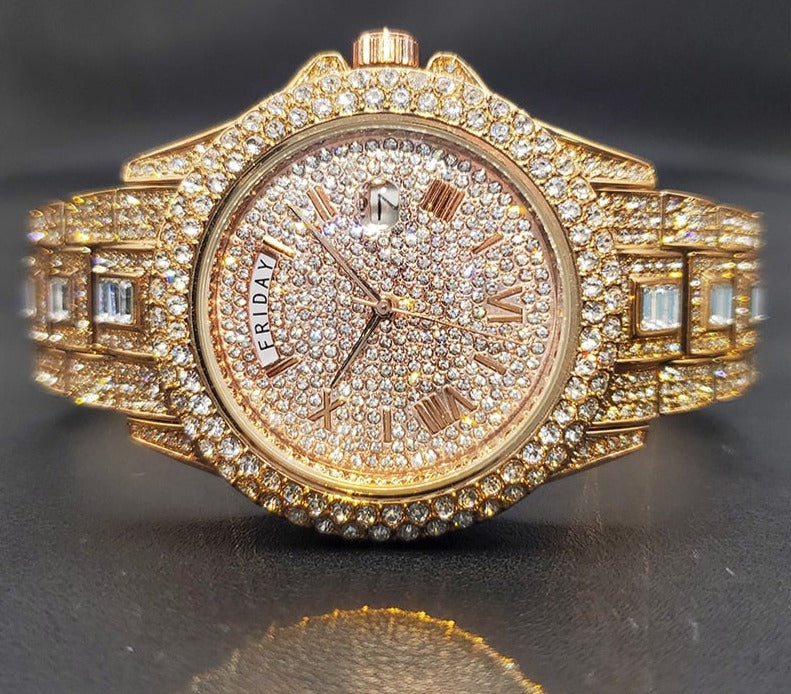 Dazzling Diamond Timepiece | Luxurious Diamond Watch