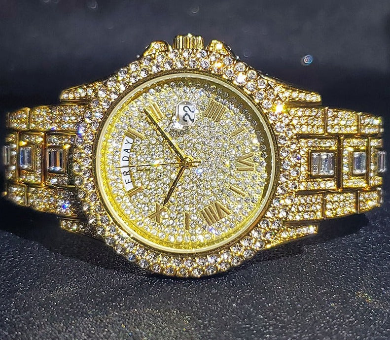Dazzling Diamond Timepiece | Luxurious Diamond Watch