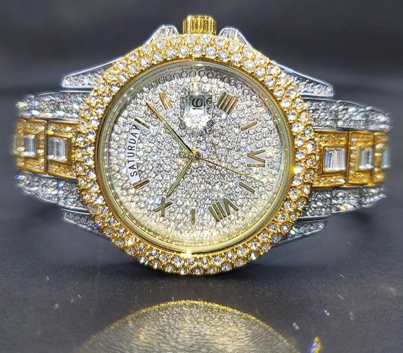 Dazzling Diamond Timepiece | Luxurious Diamond Watch