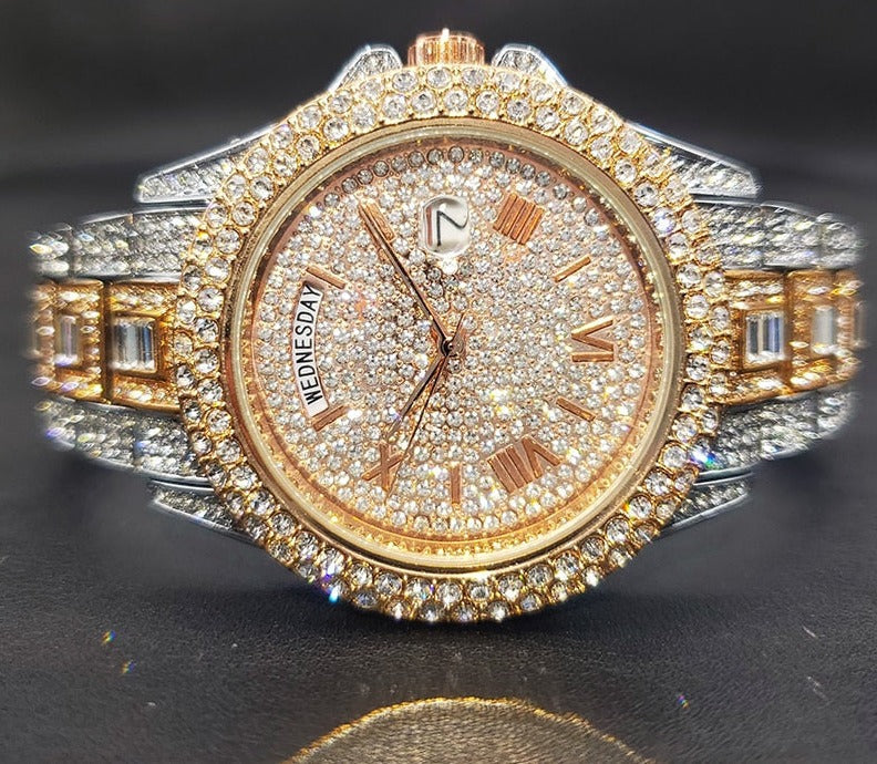 Dazzling Diamond Timepiece | Luxurious Diamond Watch