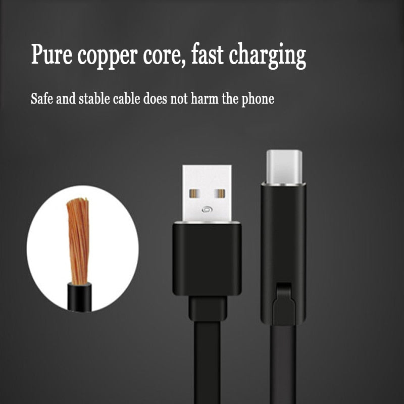 Dual Compatibility Charging Cable | Fast | Renewable & Versatile