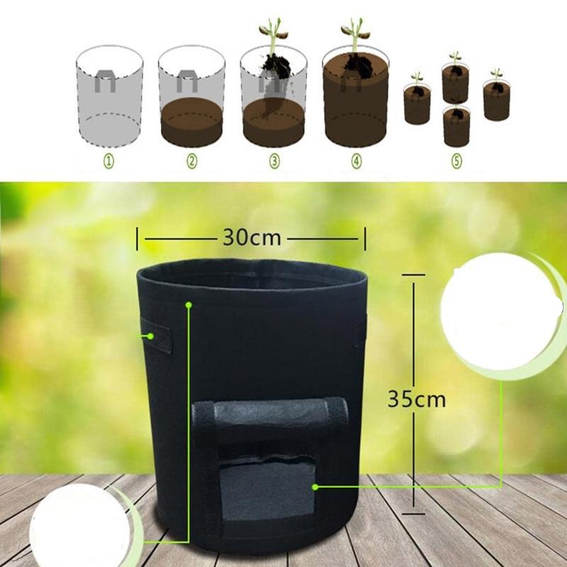 Durable Potato Grow Bags | Easy Harvest Window | Reusable & Breathable Fabric