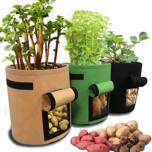 Durable Potato Grow Bags | Easy Harvest Window | Reusable & Breathable Fabric