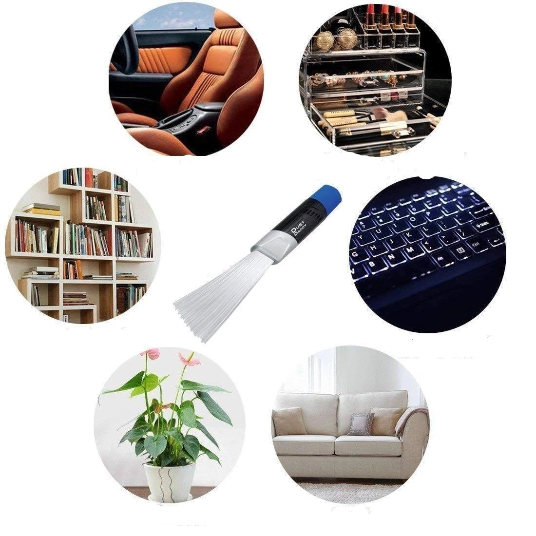 Dust Brush Cleaner Attachment | Flexible Tubes Vacuum Cleaner Accessory