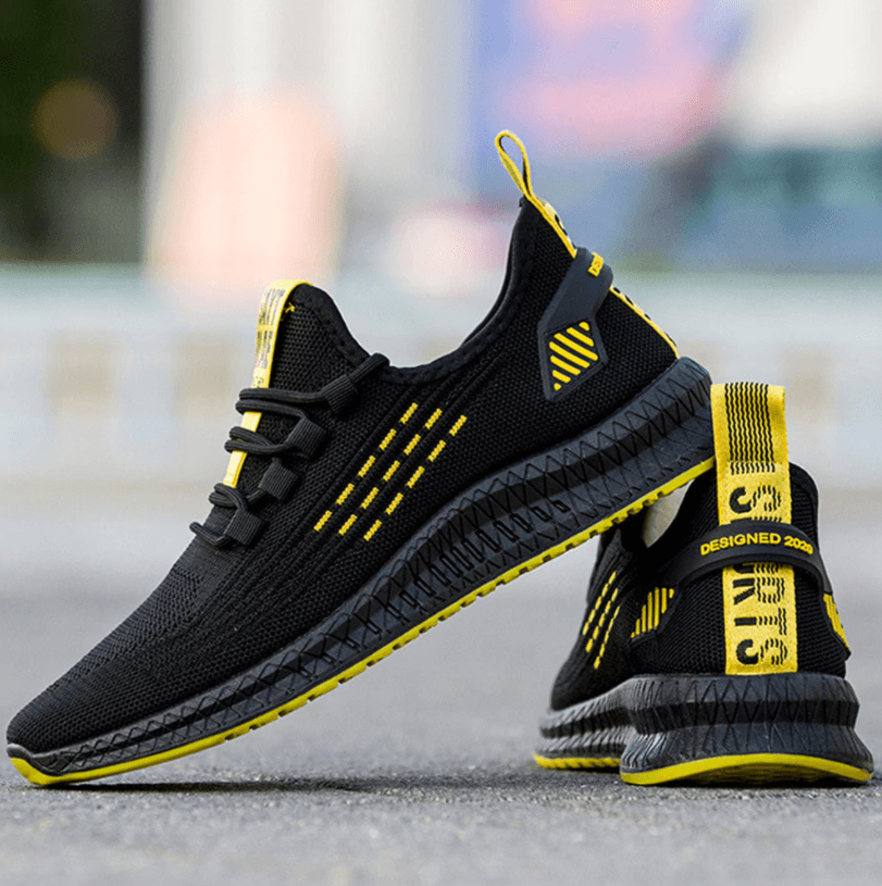 Dynamic Comfort Sneakers | Breathable Mesh Shoes