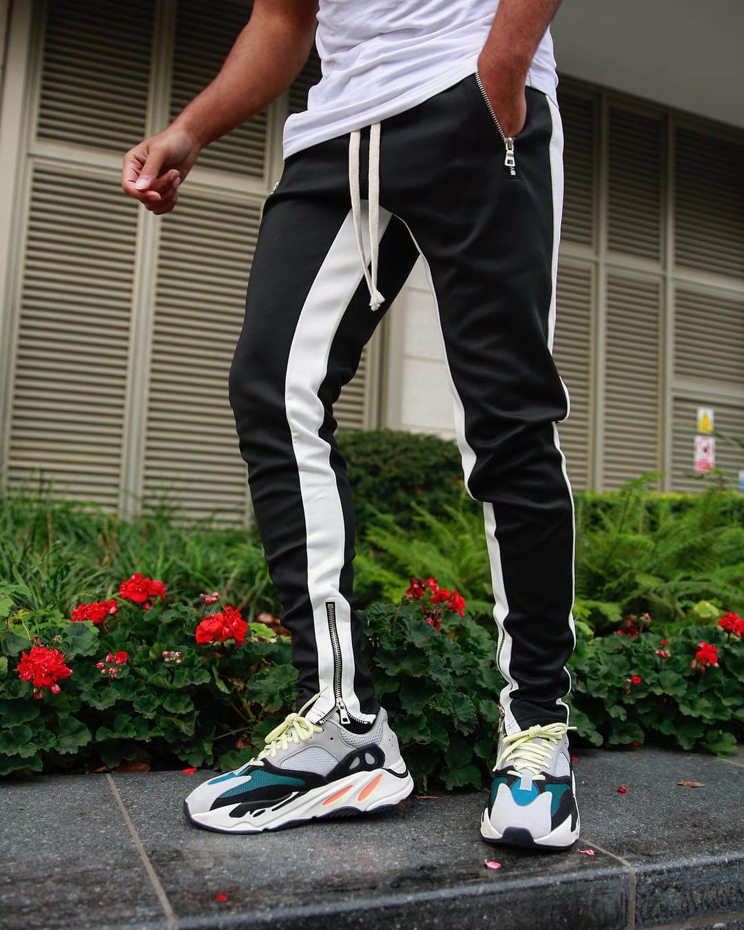 Dynamic Stripe Jogger Pants | Stylish and Versatile Comfort