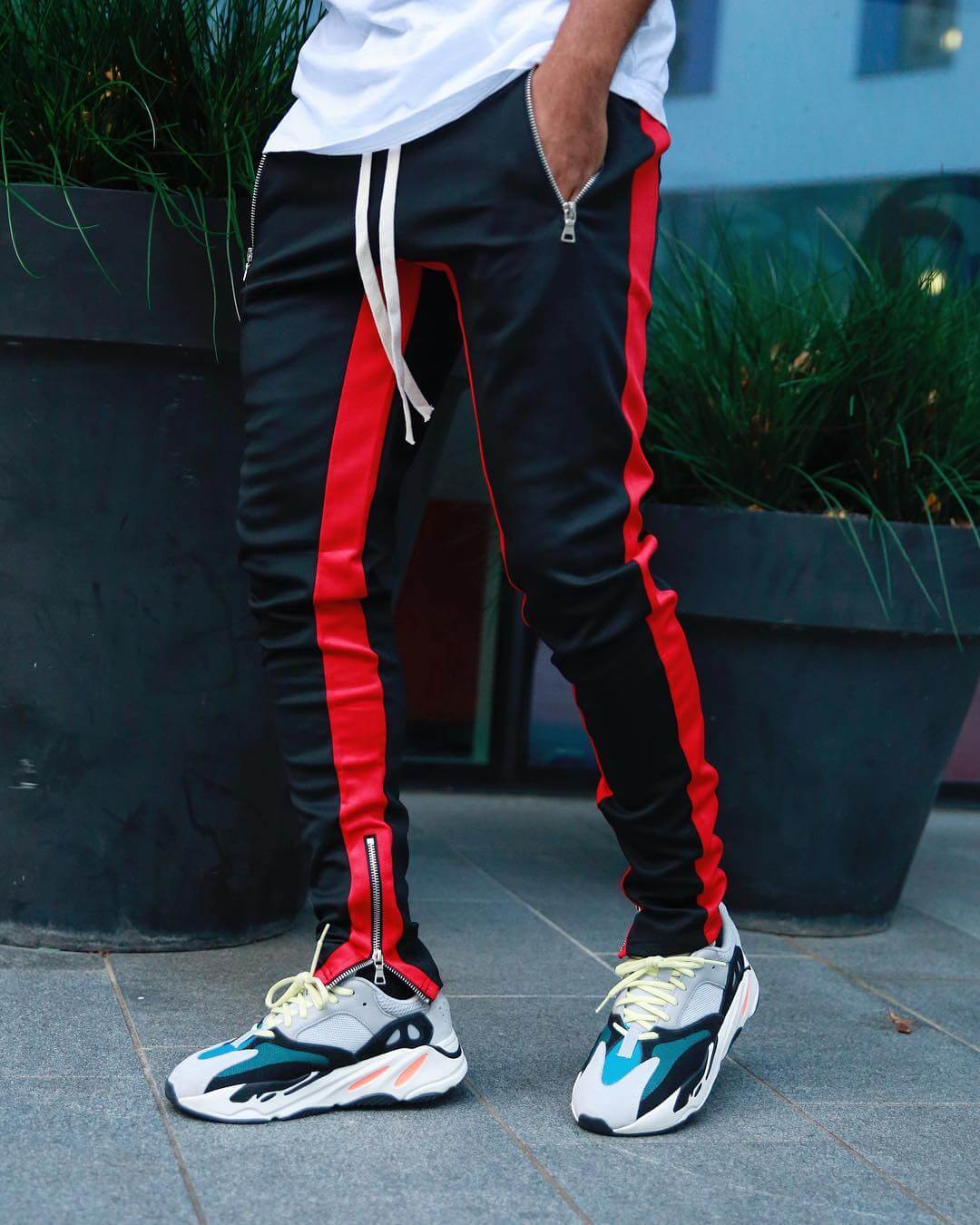 Dynamic Stripe Jogger Pants | Stylish and Versatile Comfort